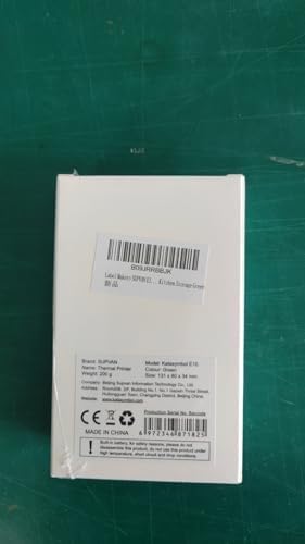 SUPVAN E10 Bluetooth Label Maker Machine with Tape, Continuous Waterproof Label, Versatile App with 35 Fonts and 1k+ Icons, Inkless Labeler for Home, Kitchen, School, Office Organization, Green - Image 15